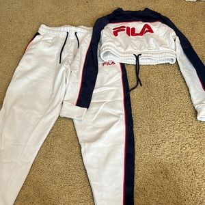 Fila sweatsuit